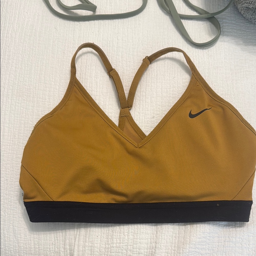 Nike Women's Mustard Sports Bra